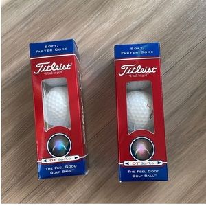 Titleist DT SoLo Golf Balls Two Sleeves